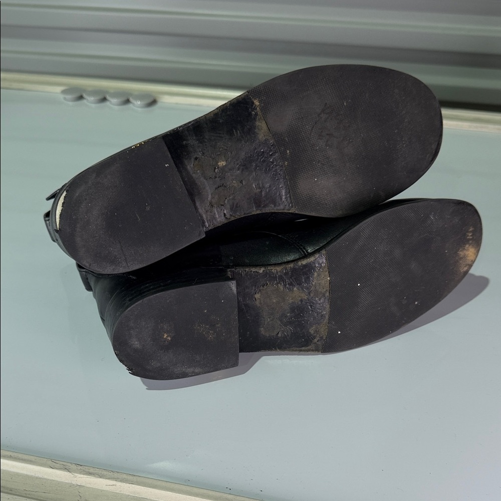 Tory Burch Brooke Black Leather Ankle Boots - Picture 8 of 14